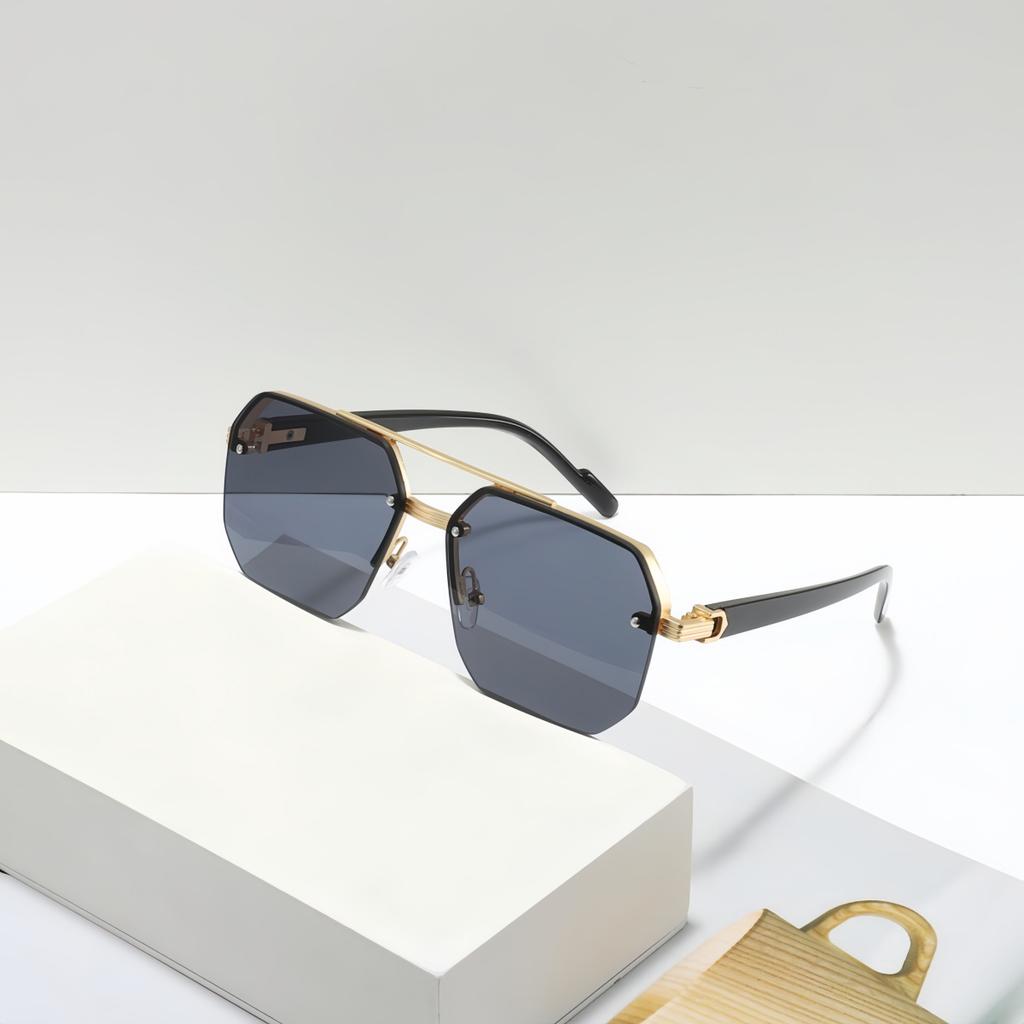 European and American Retro Style Men's and Women's Fashionable Sunglasses Trend Versatile Summer Sun Shading and UV Protection