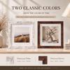 MDF Wooden Square Rustic Vintage Durable Lightweight Wall Mount Photo Frame Multi-Size 6/8/10inch