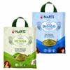 Zestaw Proszków Henny i Liści Indygo Narti Organic | 500g każdy | Najpierw nałóż hennę, potem indygo dla naturalnego czarnego koloru włosów | Zestaw razem 1kg