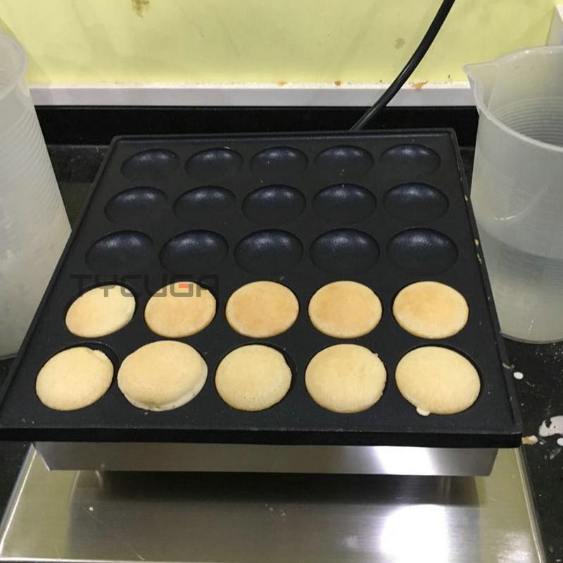 Commercial 9/25 Holes Dutch Poffertje Grill Mini Pancake Machine Electric Pancake Maker Muffin Griller Machine Non-stick Griller