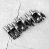 8Pcs High-Carbon Steel Wood Plug Cutter Set Straight and Tapered 6mm 10mm 13mm 16mm Chamfer Drill Bits Metric