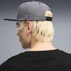 PUMA Baseball Cap ESS No.1 Logo Flat Brim Cap 026838 Men's Moody Grey/Puma Black (04), Flat Visor Sports Hat