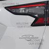 HGWE4 Car Decor Metal Laurin & Klement L&K Letter Emblem 3D Sticker Accessories For Skoda Superb Octavia Rapid Tail Rear Trunk Decals