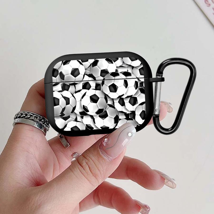 

Чехол для Airpods 3 2 1 4 Pro Pro2 Pro3 Чехлы для наушников Обложка Футбол Баскетбол Airpods 1