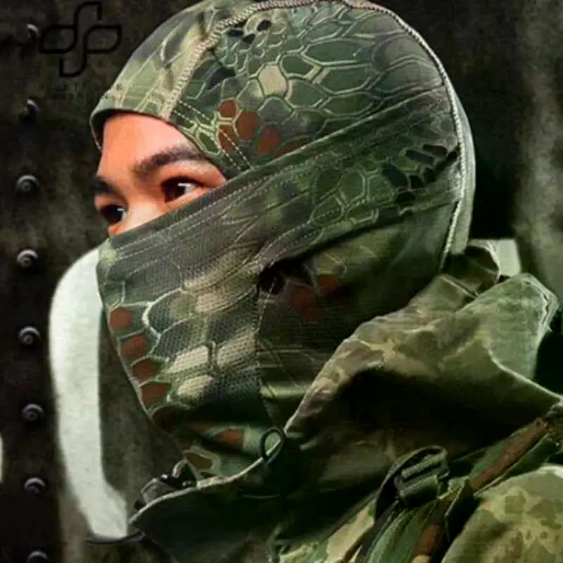 Cycling Hunting Hat Balaclava Scarf Full Face Mask Cover For Outdoor Riding Mask Sun Protection Quick Dry Mesh Mask