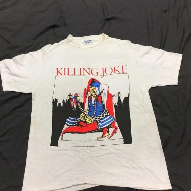 Killing Joke Band Shirt Rare Design White Short Sleeve Unisex T shirt KH16683 XXXL