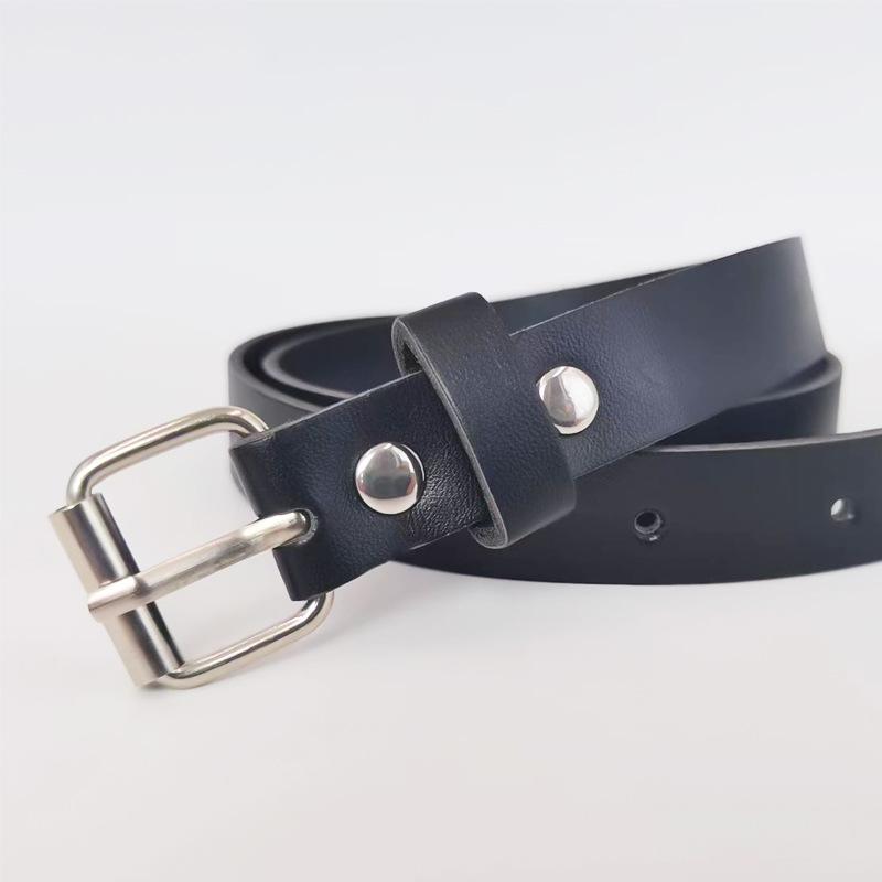 

Женский ремень с пряжкой-пином, повседневный и универсальный, декоративный ремень для женских джинсов, ремень для женских брюк 100cm