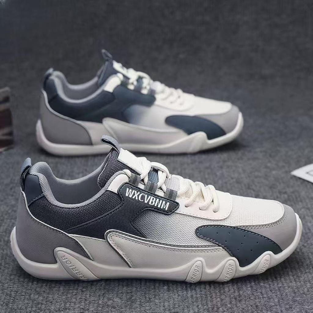 

Spring and summer sports new fashion men s trend breathable casual mesh anti-skid sports shoes soft-soled driving shoes 44
