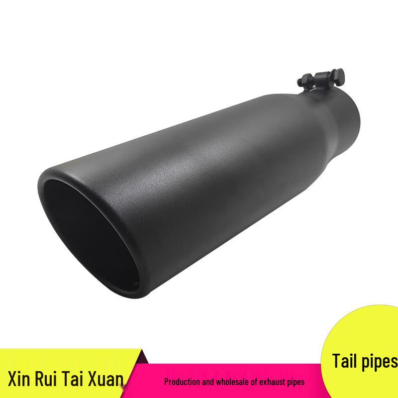 7.6 Caliber Brushed Stainless Steel Muffler Tailpipe Decorative Accessory