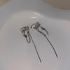 Luxury Bow Tassel No-Piercing Ear Cuff: Chic & Sweet High-End Ear Clip