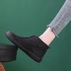 Women's Winter Cotton Shoes Waterproof Cloth Snow Boots Warm Comfortable Plush Lined Flat Footwear Daily Outfit Size 44 Sneakers