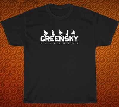 Greensky Bluegrass Logo Black Short Sleeve Gift For Fans S To 5XL T-shirt MI1122