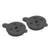 2pcs Scooter Brake Pads Shock Absorption Momentary Braking Scooter Braking Force Disc Brake Pads for Xiaomi NIU KQi3 Pro