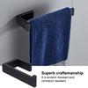Stainless Steel Towel Rack Black Towel Bar Modern Toilet Paper Holder  Toilet Paper Holder
