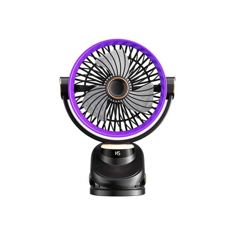 Desktop Mini Usb Rechargeable Fan With Quiet Operation For Office And Home Use