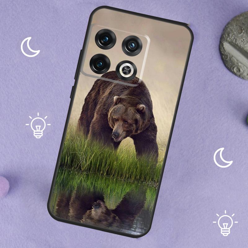 Grizzlybär Hülle für OnePlus 13T 13R 12R 10R 10T 8T 11 12 13 15 Für OnePlus Nord 5 CE 2 3 4 Lite N20 N30