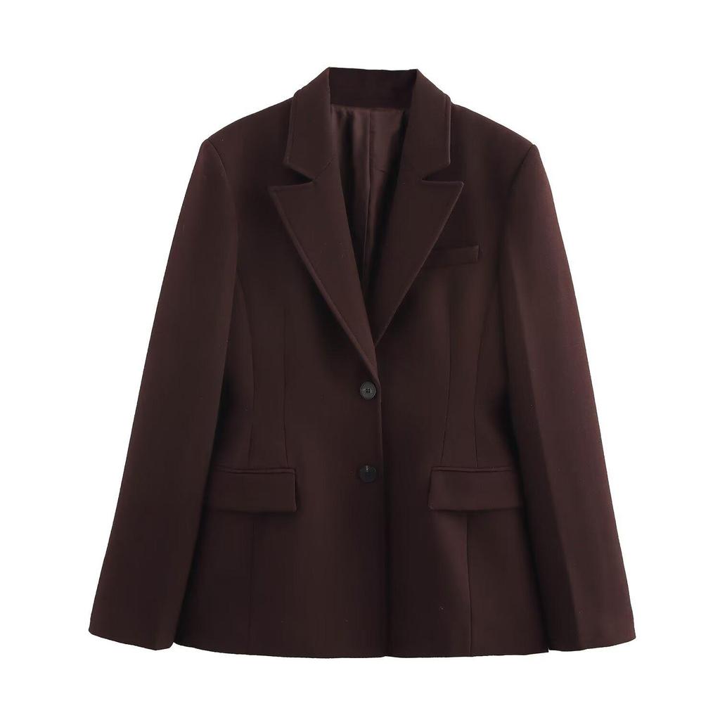 Women's Three-Piece Suit: Jacket, Trousers & Hip-Skirt - Stylish & Versatile for Commuting