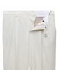 Musinsa Standard Lightweight Real Wide Hidden Banding Slacks [Cream]