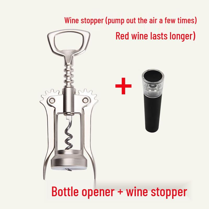 Manual Steel Wine Bottle Opener