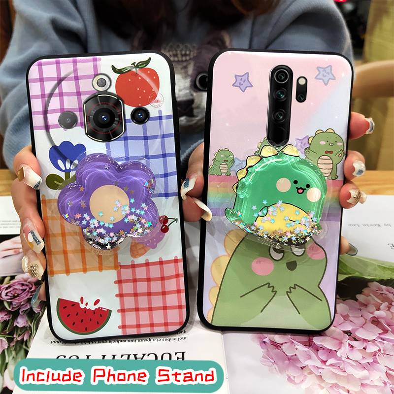 Stoßfeste Treibsand-Handyhülle für ZTE Nubia Focus Pro 5G Schlichtheit Langlebig Schmutzabweisend Cartoon Hautgefühl Silikon