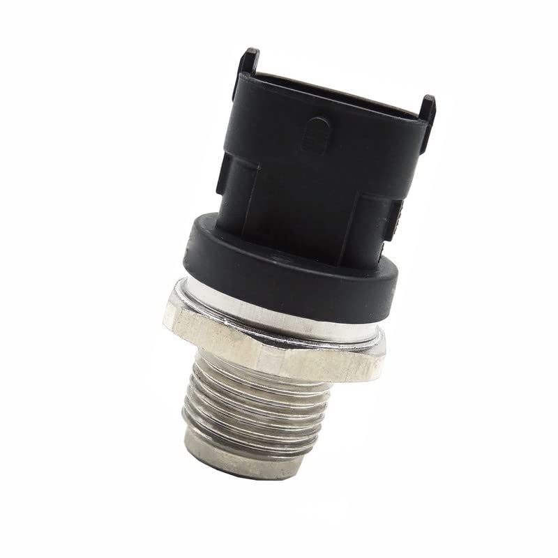 0281006365 Fuel Common Rail Pressure Sensor Compatible with Cummins 2007-2012 Ma-n Vol-vo DOD-ge Ram SLT 6.7L Replace OE Part Number 0281002652