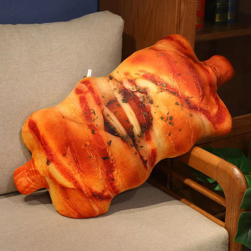 Simulation Bread Pillow Anime Plush Toy 50/70cm Cute Doll Stuffed Animal Soft Cushion Gift for Christmas Thanksgiving