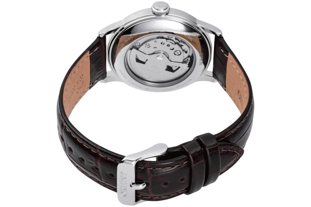 Orient Japanese Winding Dress Watch Champagne Automatic/Manual 38.4mm (Model RA-AC0M04Y10B) Champagne,