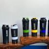 Three-Layer Heat-Resistant Shaker Cup for Mixing Protein Powder – Creative Fitness Sports Water Bottle