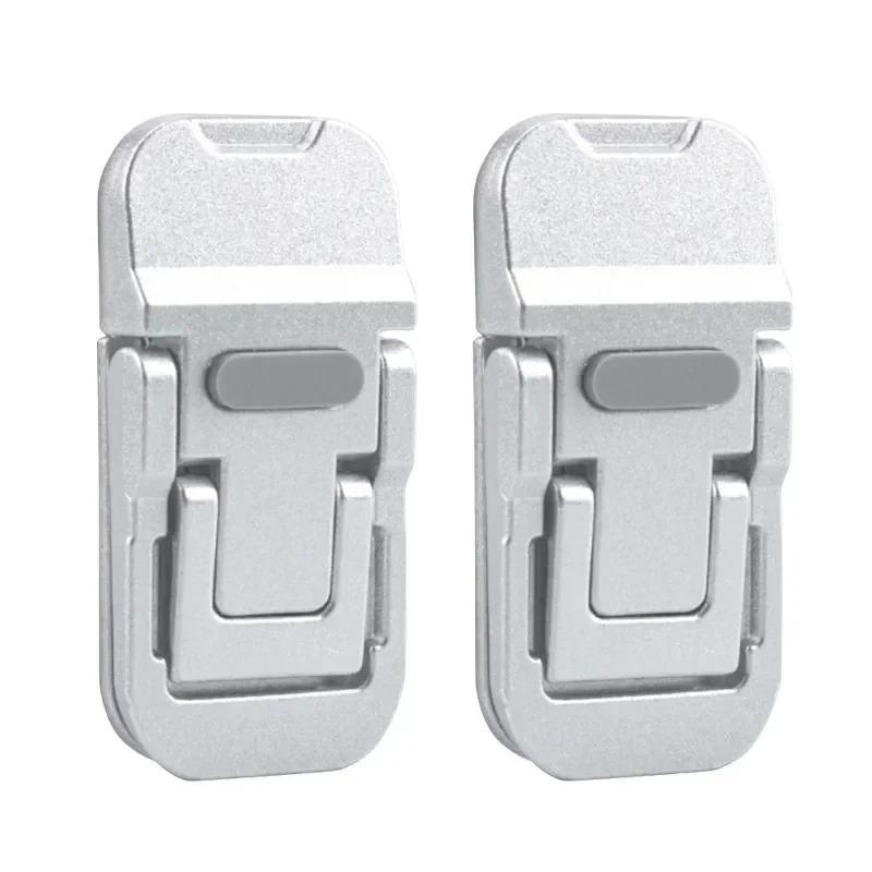 

Мини Портативная Подставка для Ноутбука с 2 Регулируемыми Углами Складная Невидимая Подставка для Ноутбука Пластиковый Плоский Кронштейн Наклеивающаяся и Добавляющая Поддержку для Приподнятой Клавиатуры Silver-2PCS