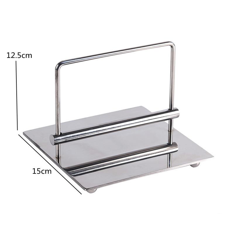 Adorno de Portarrollos de Papel Fijo de Metal, Portaservilletas Vertical, Caja de Almacenamiento de Servilletas de Escritorio para Sala de Estar, Decoración del Hogar