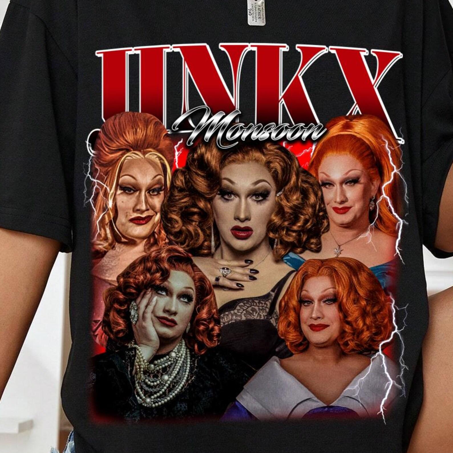 JINKX MONSOON Vintage Shirt, Jinkx Monsoon Homage TShirt, Jinkx Monsoon Fan Tees, Jinkx Monsoon Retro 90s Shirt, Jinkx Monsoon Merch Gift| 2XL
