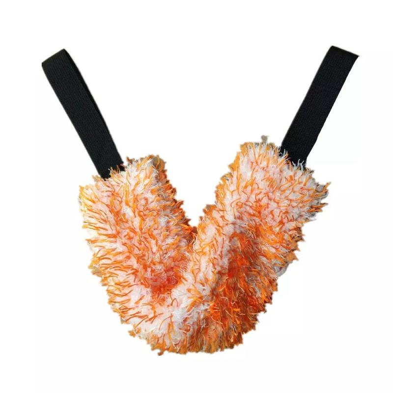 Car Wheel Wash Towel Automotive Tires Wiping Towel Wheel Hub Cleaning Rag Long Strap Tires Detailing Towel For Cars Maintenance