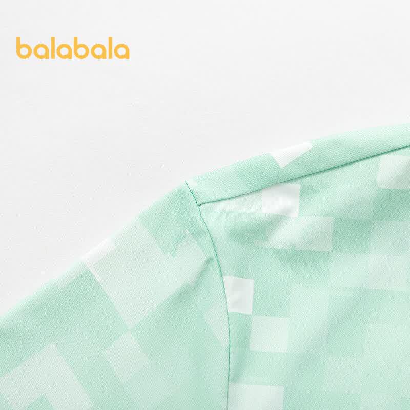 Balabala Boys' Lightweight Sun Protection Short-Sleeve T-Shirt