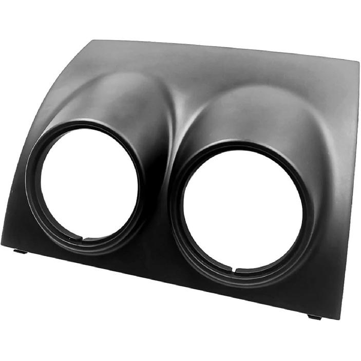 Car Panel Grill Cover Compatible for Chevrolet Sail Lova Aveo 2009-2014 Front Central Dashboard Panel A/C Air Vent Outlet(Black 1) серый