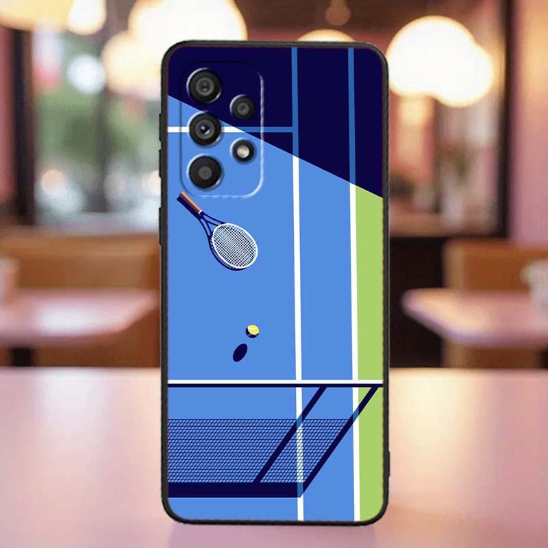 Sports style pattern For Samsung A41 A35 A34 A33 A32 A25 A24 A23 A21s A06 A05 A04 A03 Note 10 20 Ultra 5G Black Case