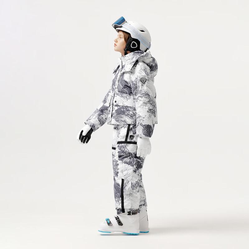 Tanbore Kids' Goose Down Bib Ski Pants