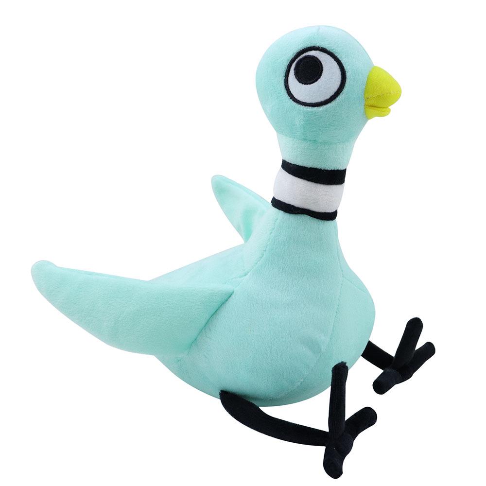 Blue Pigeon Plush Toy - Funny Cartoon Big-eyed Soothing Doll for Kids