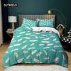 Daisy Duvet Cover Set Natural Daisy Bedding Microfiber Queen King Size Quilt Cover Small Fresh Flower Theme