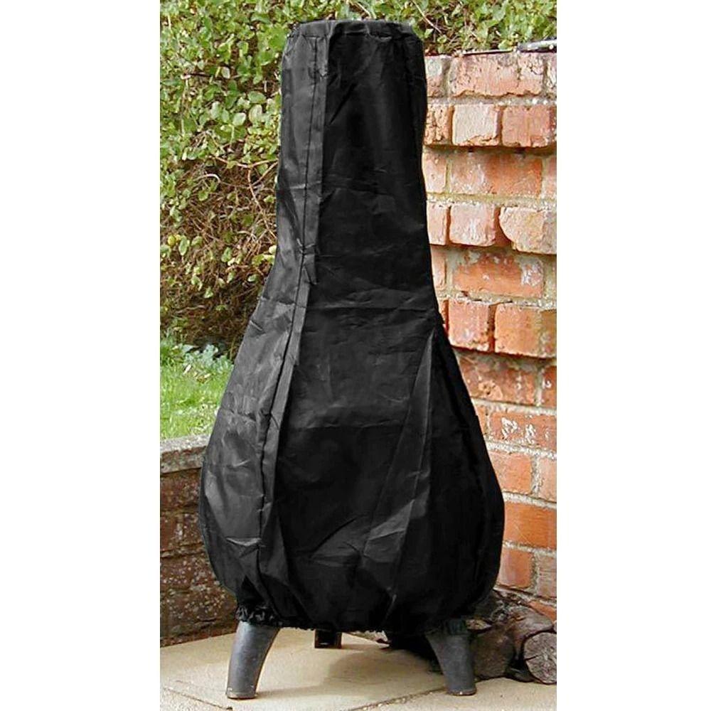 Oxford Cloth Outdoor Chiminea Cover Dust-proof Heating Stove Tent Durable Fireplace Cover  Travel