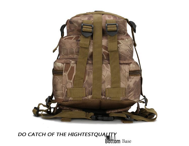 Military Tactical Backpack - Outdoor Mountaineering and Camping Gear, Sports, and Travel Bag