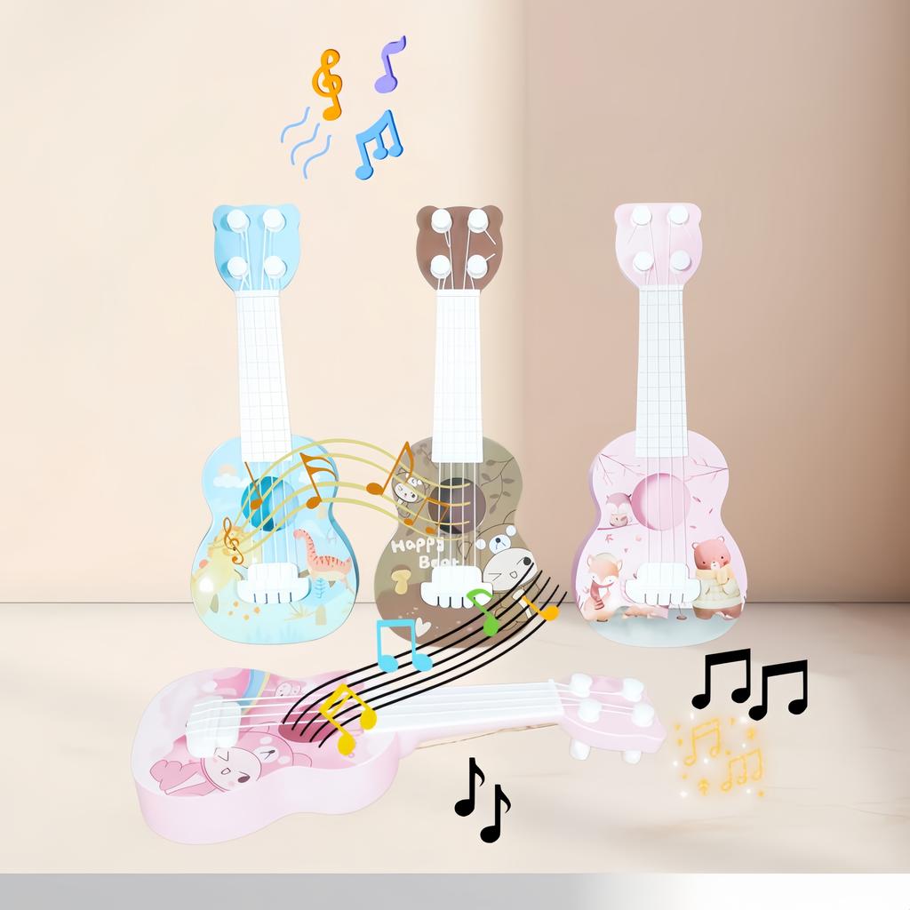 Miniature Guitar Instrument Ukulele For Beginners, Suitable For Male And Female, Gift For Musical Novices