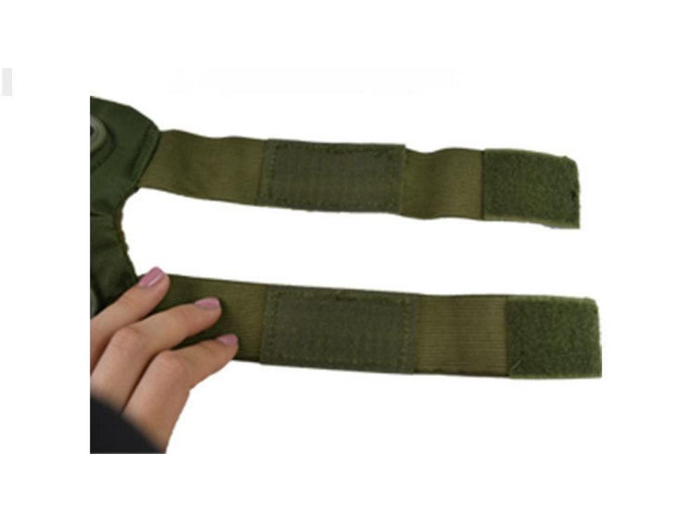 Utomhusstrid Knä- och Armbågsskyddsset för Bergsklättring, Camping och Cykling.