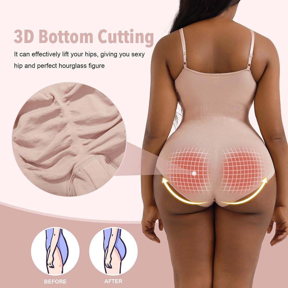 Body modellante da donna, body modellante con controllo della pancia, body modellante senza cuciture con vita stretta