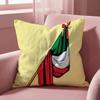 Mexican B-Bingo Lottery Cushion Cover Multi-Scene Pillow Cover for Home & Car - Reversible, Soft & Durable for Daily Use