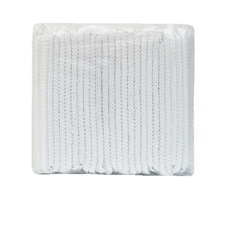 Disposable Non-woven Chef Hairnets: Dustproof Head Covers for Kitchen and Catering