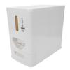 Rice Dispenser Sealed Countertop Dry Food Storage Grain Container Bin for Home Pantry Kitchen