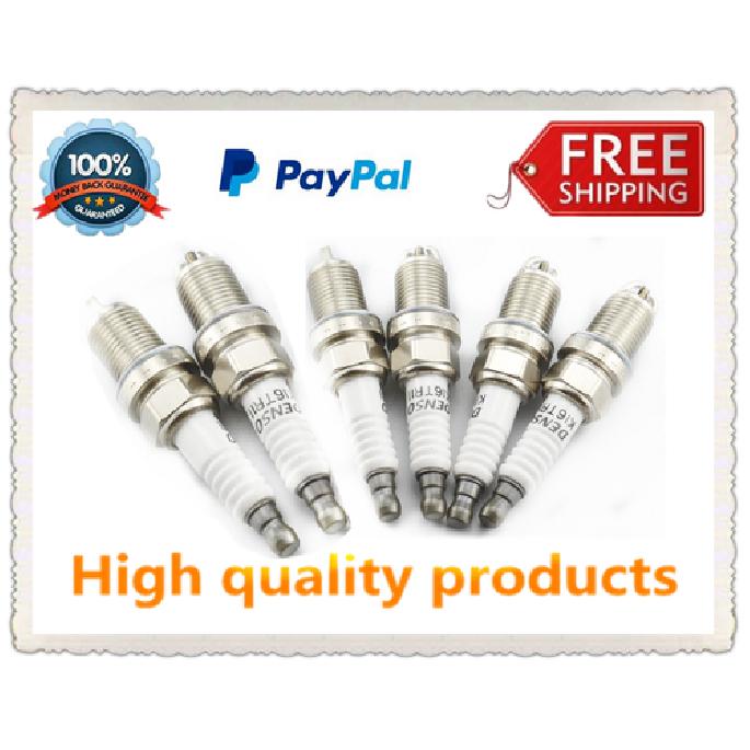 6pcs K16TR11 Spark Plugs For Toyota Tacoma Tundra 4Runner T100 90919-01192