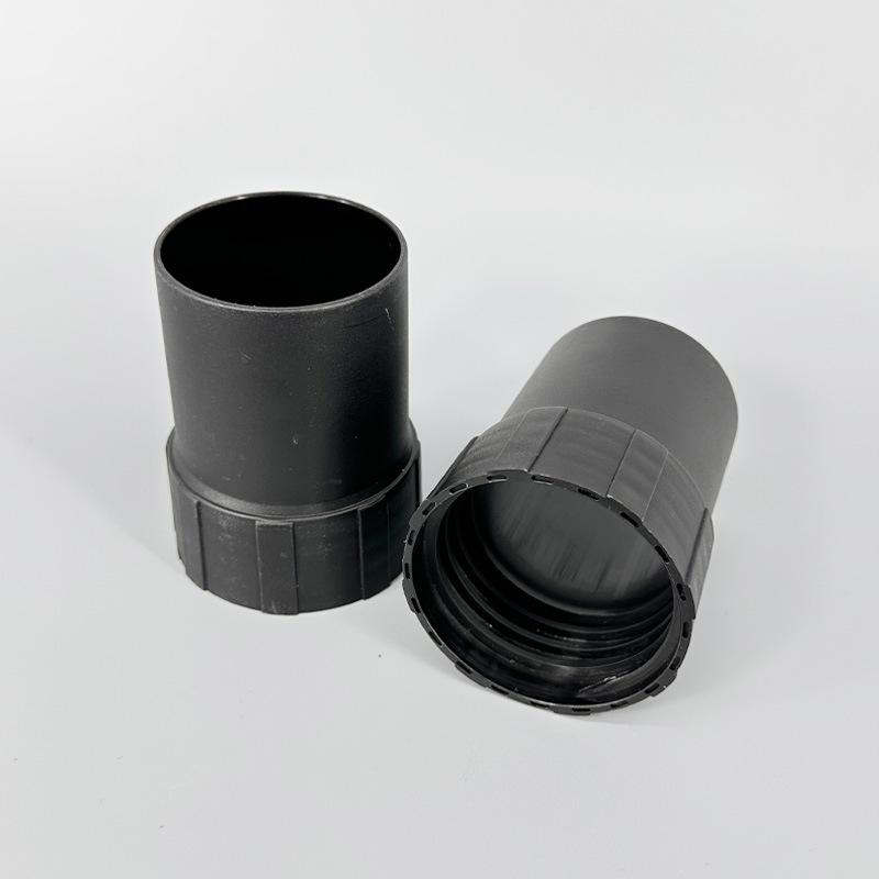 Industrial Vacuum Cleaner Hose Connector - 50mm Hard Plastic Adapter
