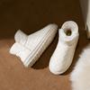 Cotton Shoes Women's Winter Fleece Thickened Cotton Boots Plus Size Warm Women's Shoes Snow Boots Women's Boots Couple Boots