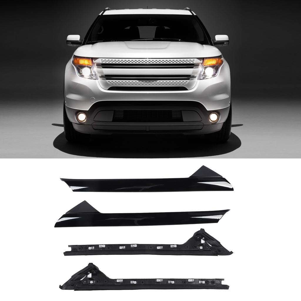 A Pillar Trim Kit Tough BB5Z 7803144  Aesthetic Long Durability Abrasion Resistance for  2011 To 2019